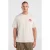 America Today relaxed fit T-shirt met backprint – beige