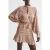 Reiss Teya-animal Dress Neutral