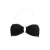 Seafolly Beach Bound voorgevormde strapless bandeau bikinitop zwart/ecru