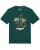 Watapparel Shirt ‘T-Rex Fahrrad’  beige / lichtbruin / donkergroen / zwart