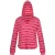 Regatta Dames/Dames Minerve Stripe V Hals Hoodie (Heet Roze/Wit)