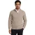 Half zip kabeltrui Fynch Hatton grijs wol