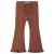 LIL’ ATELIER MINI flared broek met ruches – bruin