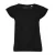 SOLS Dames/dames Melba T-shirt met platte mouwen (Diep zwart)