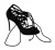 Dolce & Gabbana Vrouwen Zwart Suede Strap Stiletto’s Schoenen Sandalen