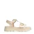 Sacha chunky leren sandalen beige