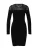 GUESS Gebreide jurk ‘ROWENA’  zwart