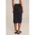We Fashion Skirt Medium Length Dark Grey