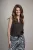 Elvira Casuals Top Abby E2 26-062 Tops En Singlets 894 Dark Brown