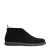 Manfield – Heren – Zwarte suède veterboots –