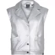 Indian Blue Meisjes gilet pu grijs