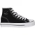 SoulCal Hoge canvas sneakers met plateauzool voor dames (Zwart, Wit)
