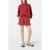 Scotch & Soda Tencel Hoodie With Twisted Hem Roadside Red