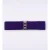 Lauren Vintage stretchriem in cadbury paars