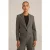 We Fashion Blazer Greyish Green
