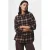 PIECES geruite blouse – bruin