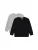 MINYMO Trui ‘ MISweatshirt ‘  grijs / zwart