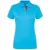 Asquith & Fox Dames/Dames Korte Mouwen Contrast Poloshirt (Turquoise/ Rood)