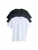 The Set Shirt  nachtblauw / zwart / wit