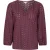 Mountain Warehouse Dames Broderie Lichte 3/4 Mouwen Casual Shirt (Paars)