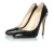 Jimmy Choo Croco-printhakken in het zwart
