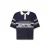 America Today oversized polo met print – donkerblauw
