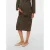 MAMALICIOUS zwangerschaps midi rok met panterprint bruin