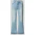 milano italy Flared jeans met 5-pocketmodel