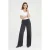 Cup of Joe Denim wide leg jeans black denim
