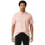 Boss Polo met halve rits en logo voor heren (Lichtroze)
