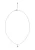 faina Ketting  zilver / parelwit