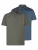 Ragman Shirt ‘Basic’  rookgrijs