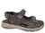 Rohde Zwarte Leren Heren Sandalen – Zwart – 46