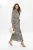 Trendyol Modest Dames Blauw Paisley Maxi Lang A-lijn Modest Jurken