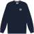 Aquascutum Active Patch Crewneck Marineblauw