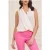 GUESS Phoebe Chain Blouse Blush Top Breeze