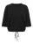 Only Onlsiteri Ss Loose Tie O-neck Top Cc Knt 15374939 Trui Korte Mouw 5100647 Black
