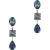OTAZU Blue Crystal Earrings