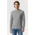 Karl Lagerfeld Darkgrey Melange T-shirt Crewneck Ls