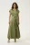 Jurk Feminine green