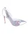 Gianvito Rossi Plexi Laser Pumps in Zilver Patent