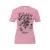 Katoenen T-shirt met print aan de voorkant voor vrouwen QS