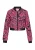 myMo ATHLSR Tussenjas  aqua / pink / zwart