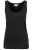 HAKRO Body Fit Dames tanktop zwart, Effen