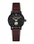 Victoria Hyde Analoog horloge ‘London Eyes’  kastanjebruin / goud / zwart