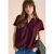 Cecil Dames Blouse met korte mouwen en gespleten hals in Rood