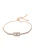 faina Armband  goud / transparant