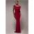 Damesjurk Goddiva Open Back Cowl Neck Gathered Maxi