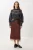 Pully Satin Lange Rok