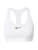 NIKE Sport bh ‘Swoosh’  zwart / natuurwit